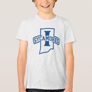 Indiana State University Sycamores Tri-Blend Shirt
