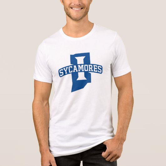 Indiana State University Sycamores Tri-Blend Shirt (Vorderseite)