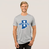 Indiana State University Sycamores Tri-Blend Shirt (Vorderseite voll)