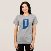 Indiana State University Tri-Blend Shirt (Vorderseite voll)