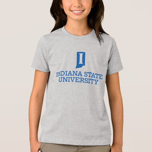 Indiana State University Tri-Blend Shirt (Vorderseite)