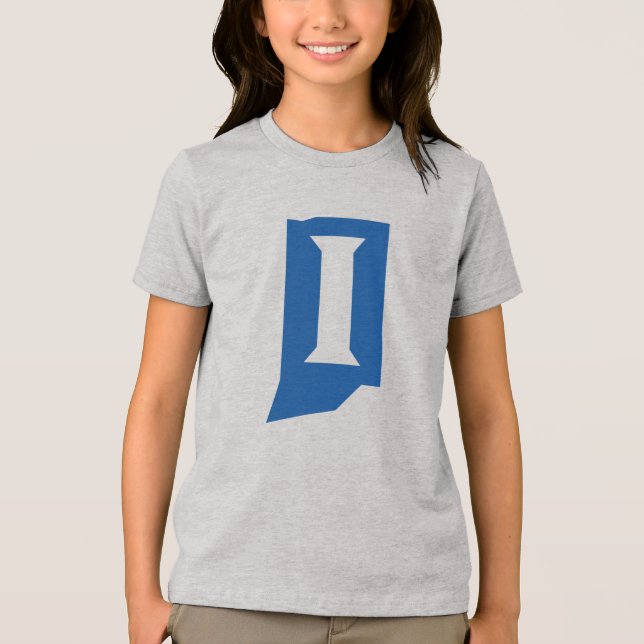 Indiana State University Tri-Blend Shirt (Vorderseite)