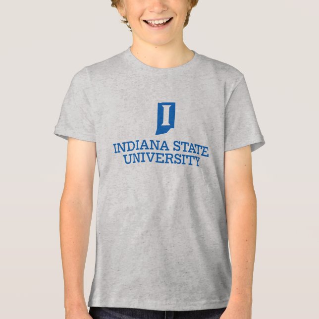 Indiana State University Tri-Blend Shirt (Vorderseite)