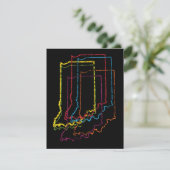 Indiana Stolz Einladung (Stehend Vorderseite)