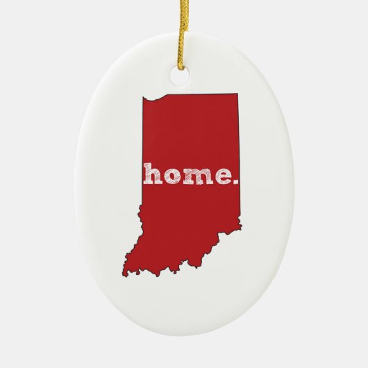 INDIANA STOLZ KERAMIK ORNAMENT (Vorne)