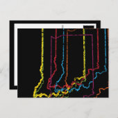 Indiana Stolz Postkarte (Vorne/Hinten)