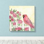 Indiana Stretched Canvas Print Leinwanddruck (Insitu (Holzboden))