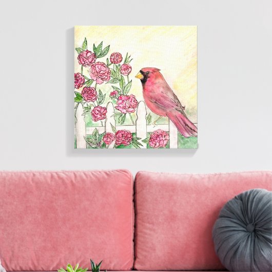 Indiana Stretched Canvas Print Leinwanddruck (Insitu (Wohnzimmer))