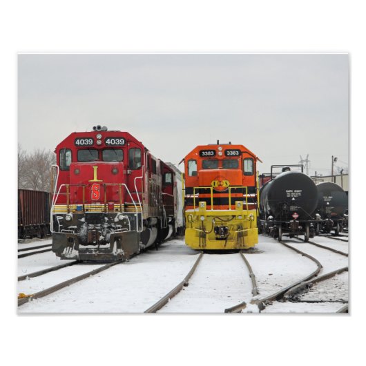 Indiana Südbahn Print Fotodruck (Vorne)