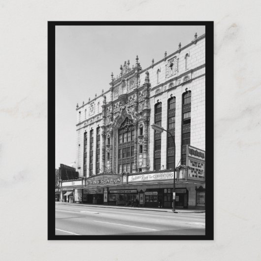 Indiana Theater, Indianapolis, IN Postkarte (Vorderseite)