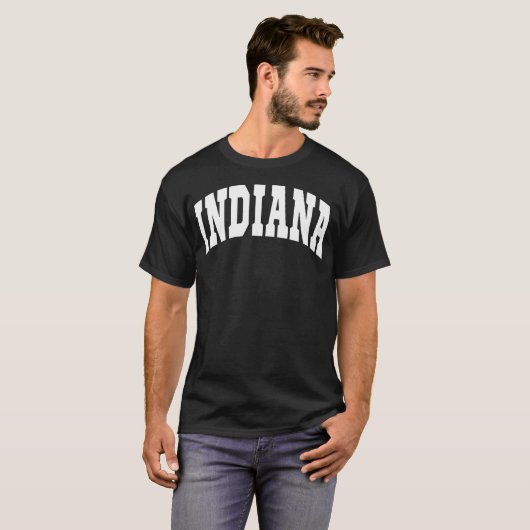 Indiana - Throwback Design - Classic T-Shirt (Vorne ganz)