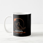 Indiana Total Solar Eclipse 2024 1 Kaffeetasse (Links)
