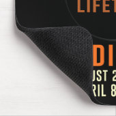 Indiana Total Solar Eclipse zweimal im Leben 20 Mousepad (Ecke)