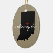 Indiana Town Keramikornament (Links)