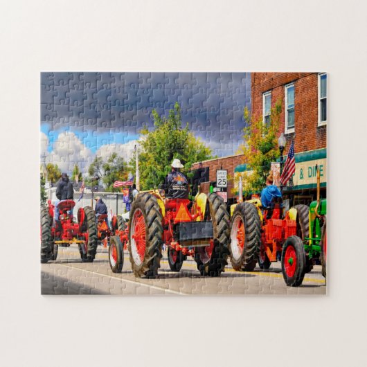 Indiana Tractor Parade. Puzzle (Horizontal)