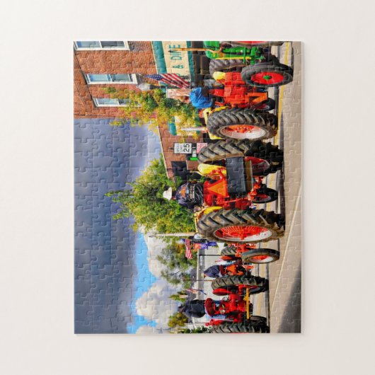 Indiana Tractor Parade. Puzzle (Vertikal)