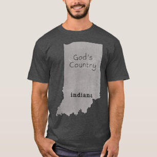 Indiana Tshirt Indiana ist Gottes Land Indiana Te