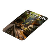 Indiana Turkey Run State Park Travel Magnet (Linke Seite)
