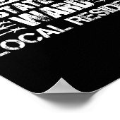 Indiana U.S Inmate Psych Ward Landkreis Staat Jail Poster (Ecke)