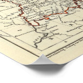 Indiana und Ohio Poster (Ecke)