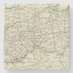 Indiana und Ohio Steinuntersetzer