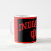 Indiana University  Kaffeetasse (Vorderseite Links)
