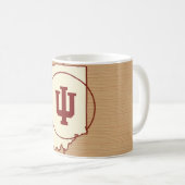 Indiana University Logo Kaffeetasse (VorderseiteRechts)