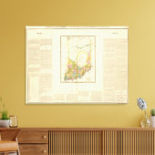 Indiana US Leinwanddruck (Insitu (Wohnzimmer))