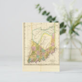 Indiana US Postkarte (Stehend Vorderseite)