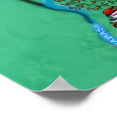 Indiana USA Poster (Ecke)