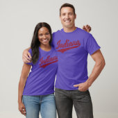 Indiana Varsity Script Classics Sportjacken-Stil T-Shirt (Unisex)