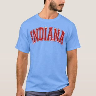 INDIANA VARSITY SPORTS STYLE ATHLETIK JERSEYEE fri T-Shirt