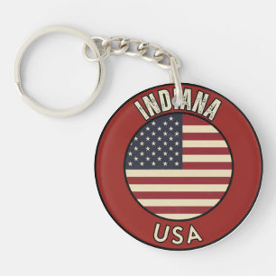 Indiana Vereinigte Staaten von Amerika  Schlüsselanhänger