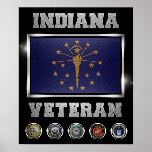 Indiana Veteran-Poster Poster (Vorne)