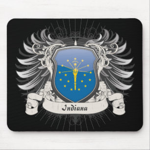 Indiana-Wappen Mousepad