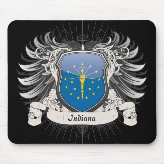 Indiana-Wappen Mousepad (Vorne)