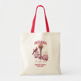 Indiana Wedding Welcome Bag, Bridesmaid oder Guest Tragetasche
