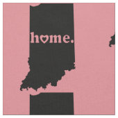 Indiana-Zuhause Stoff (Nahaufnahme)