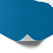 Indiana Zuhause weg vom Staat-Poster-Zeichen Poster (Ecke)