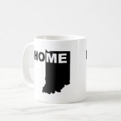Indiana Zuhause weg von der Tasse des Staat oder v (Vorderseite Links)