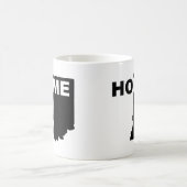 Indiana Zuhause weg von der Tasse des Staat oder v (Mittel)