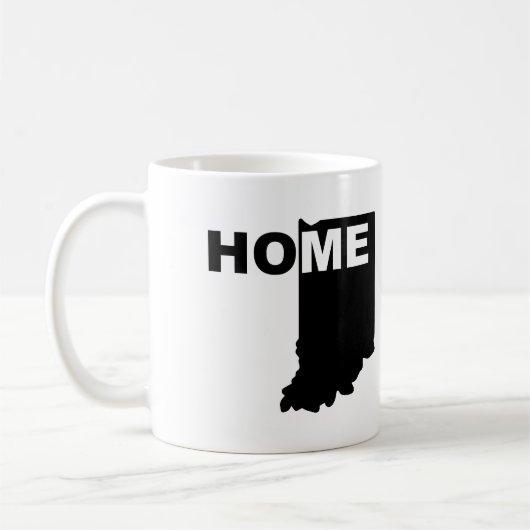 Indiana Zuhause weg von der Tasse des Staat oder v (Links)