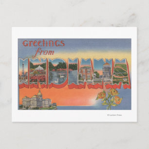 IndianaLarge Letter ScenesIndiana Postkarte