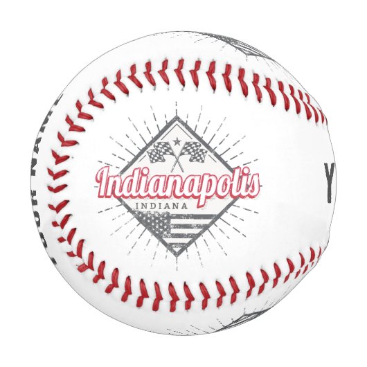 Indianapolis City Indiana Vereinigte Staaten USA Baseball (Vorderseite Links)