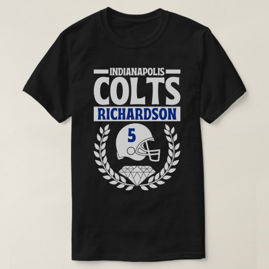 Indianapolis Colts Richardson 5 American 1 T-Shirt (Design vorne)