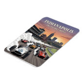 Indianapolis - die Hauptstadt der Weltmeisterschaf Magnet (Linke Seite)
