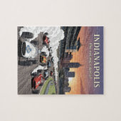 Indianapolis - die Hauptstadt der Weltmeisterschaf Puzzle (Horizontal)