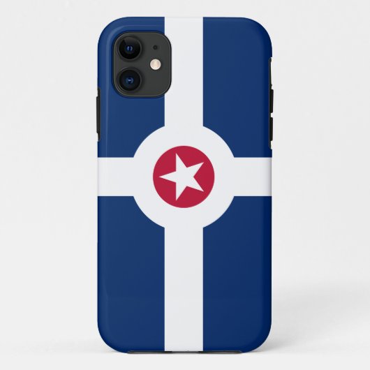 Indianapolis-Flagge Case-Mate iPhone Hülle (Rückseite)