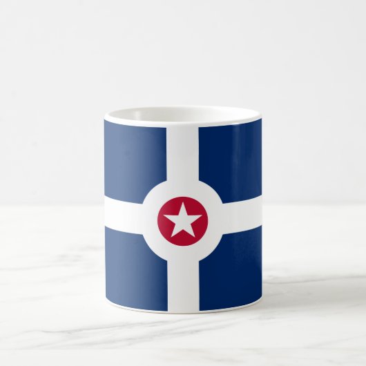 Indianapolis-Flagge Kaffeetasse (Mittel)