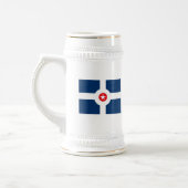 Indianapolis-Flaggen-Tasse Bierglas (Links)